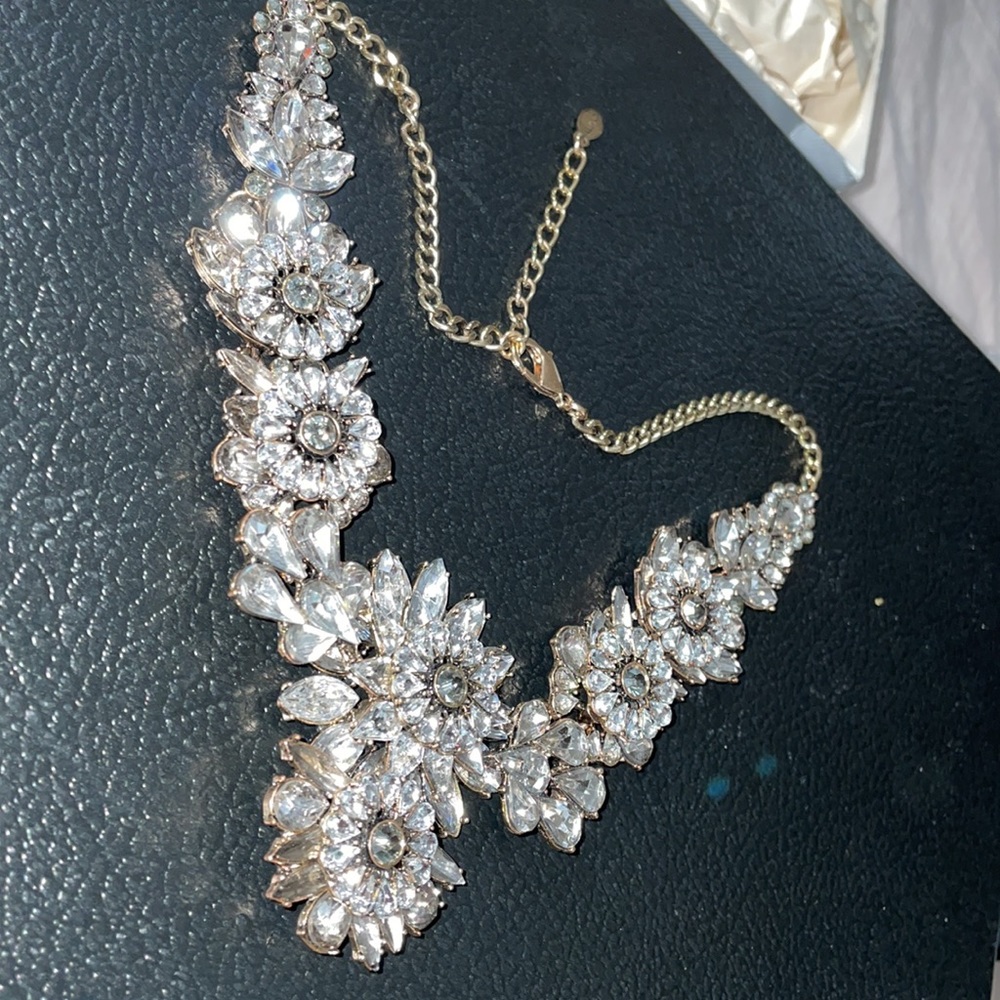 Statement Crystal Princess Necklace - image 5